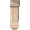 Ekena Millwork Traditional Arts and Crafts Smooth Bracket w/ Offset Brace, Douglas Fir, 5 1/2"W x 14"D x 18"H BKT0604X14X18TRA03SDF - alternate 4
